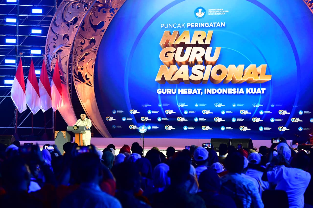 Prabowo: Saya Jadi Presiden Karena Didikan Guru